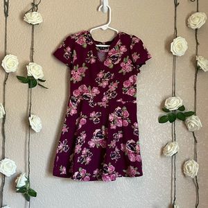 RMLA Maroon Floral Dress
